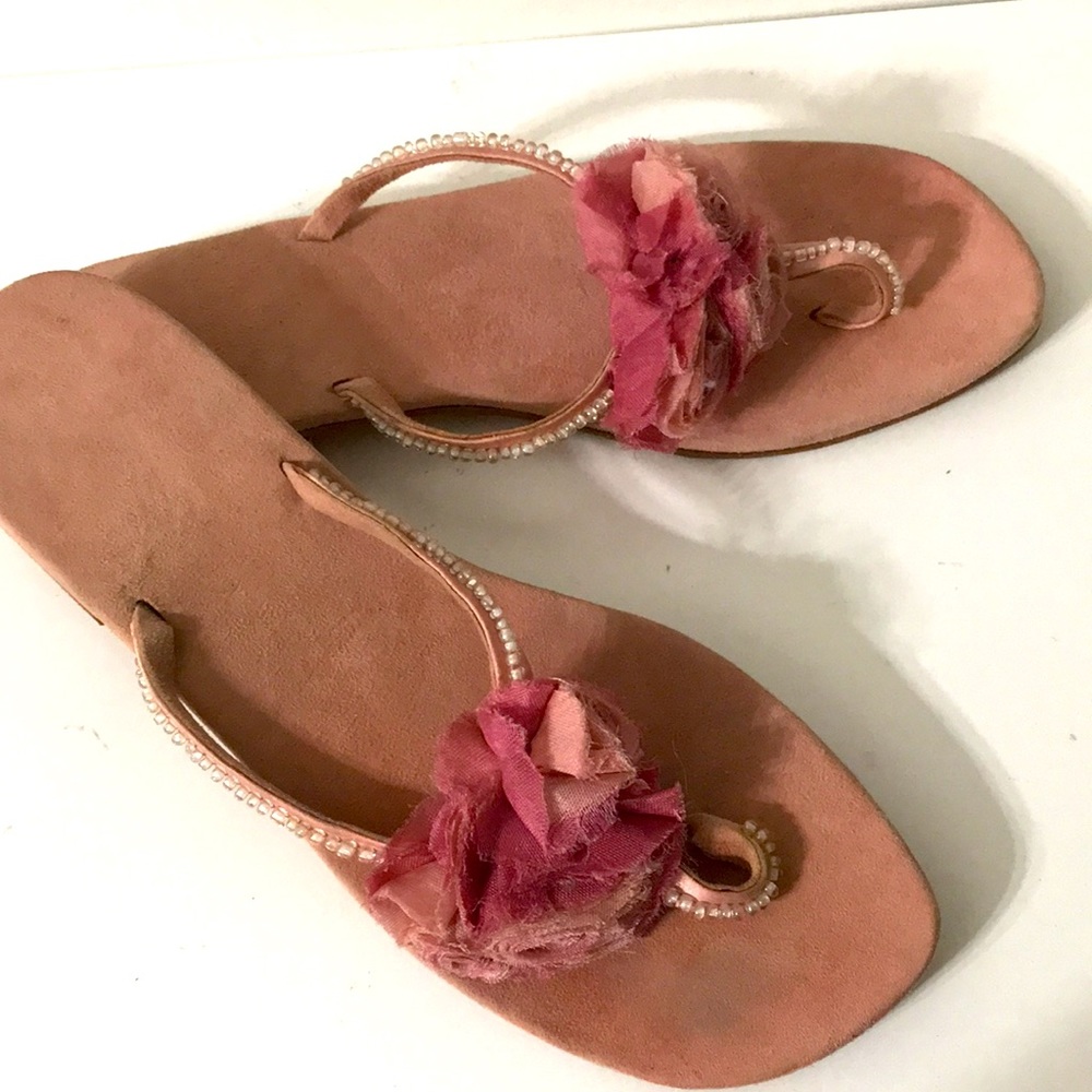 $ 68 .00 Rana Rose NEW pinkish color flip flop SZ 7/8
